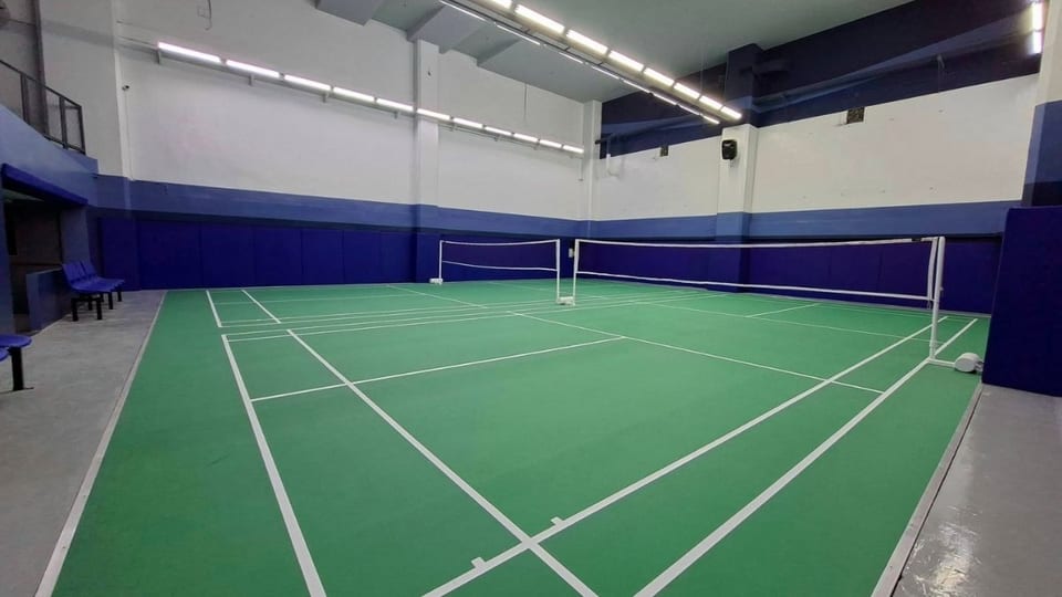 Badminton Court BlueWave sports deck